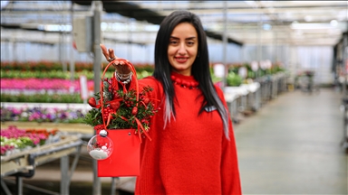 Yılbaşı öncesinde çiçekçilerde hareketlilik yaşanıyor