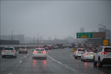Дождливая погода в Сан-Франциско