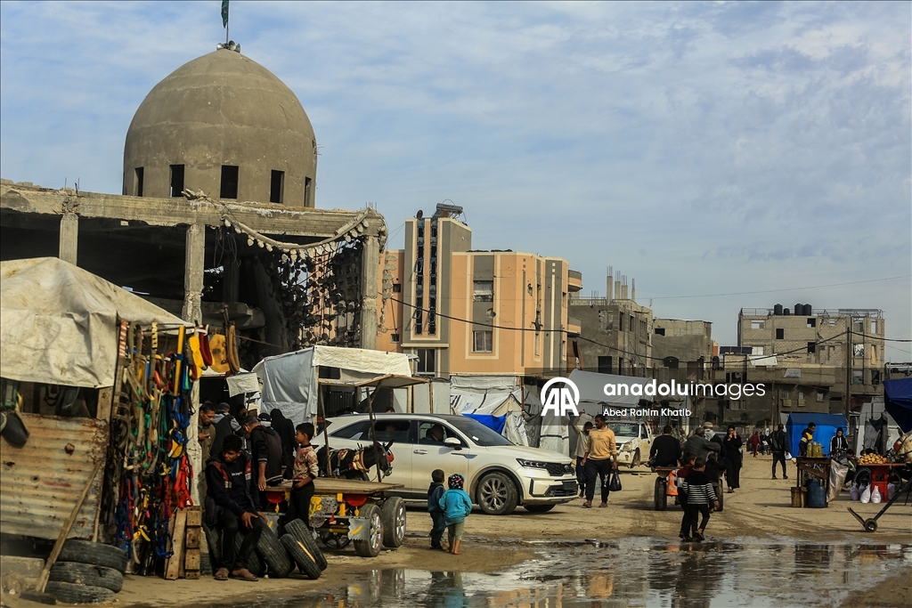 Gazze’de yıkıntılar arasında günlük yaşam