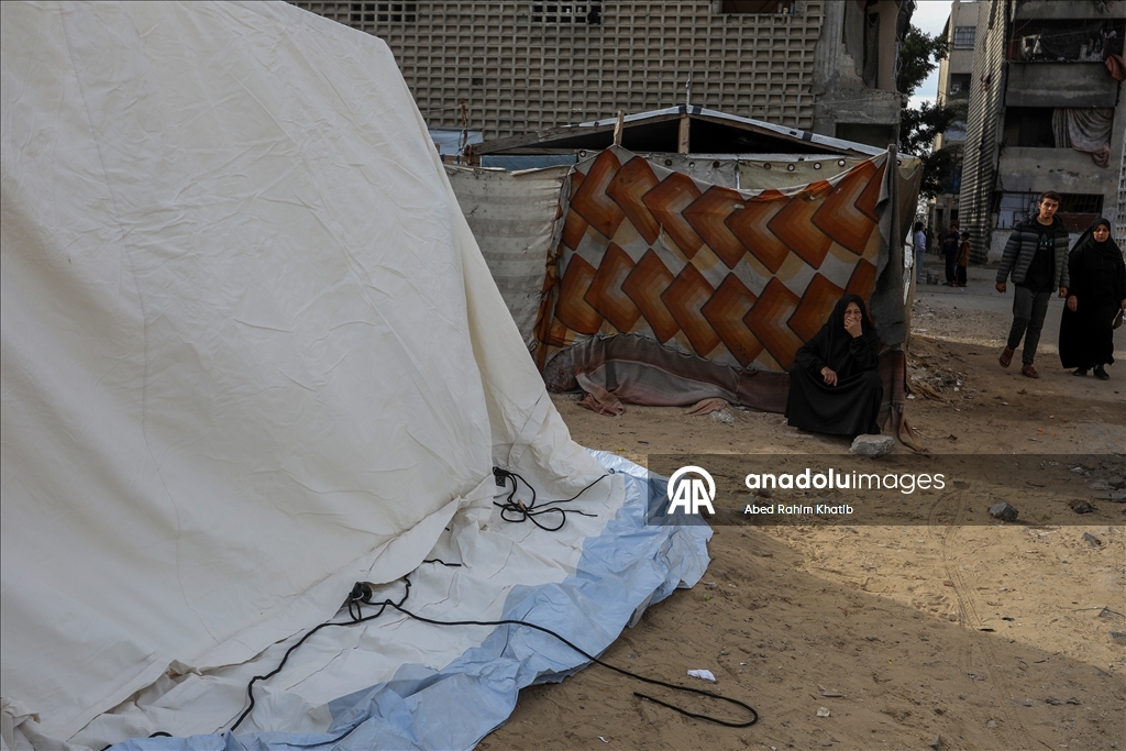 Gazze’de yıkıntılar arasında günlük yaşam