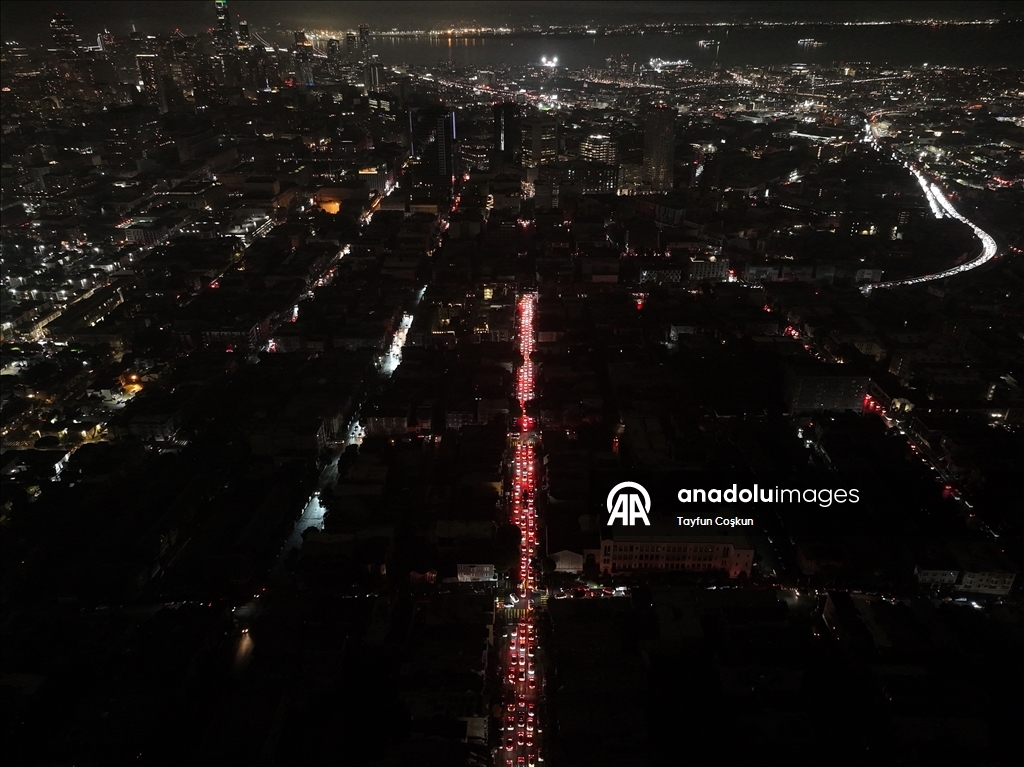 San Francisco'da büyük elektrik kesintisi