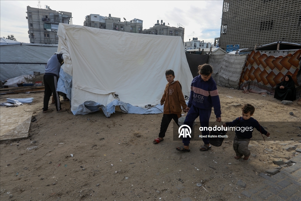 Gazze’de yıkıntılar arasında günlük yaşam