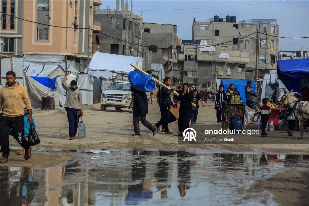 Gazze’de yıkıntılar arasında günlük yaşam