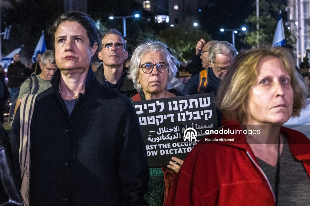 В Тель-Авиве прошла масштабная антиправительственная акция