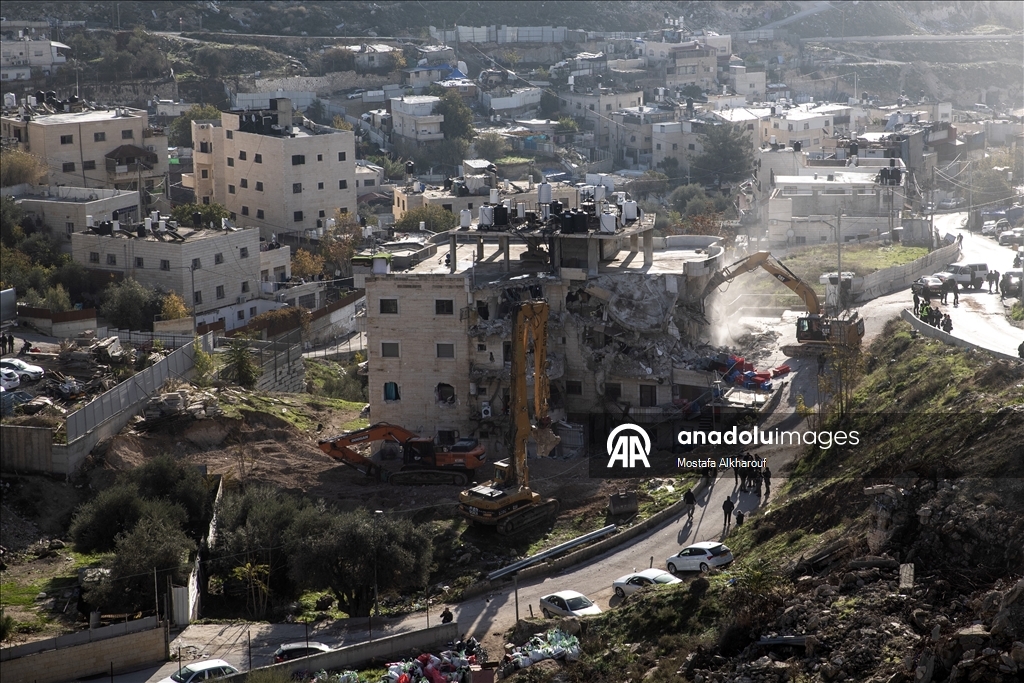 Израиль снес жилой дом палестинцев в Восточном Иерусалиме