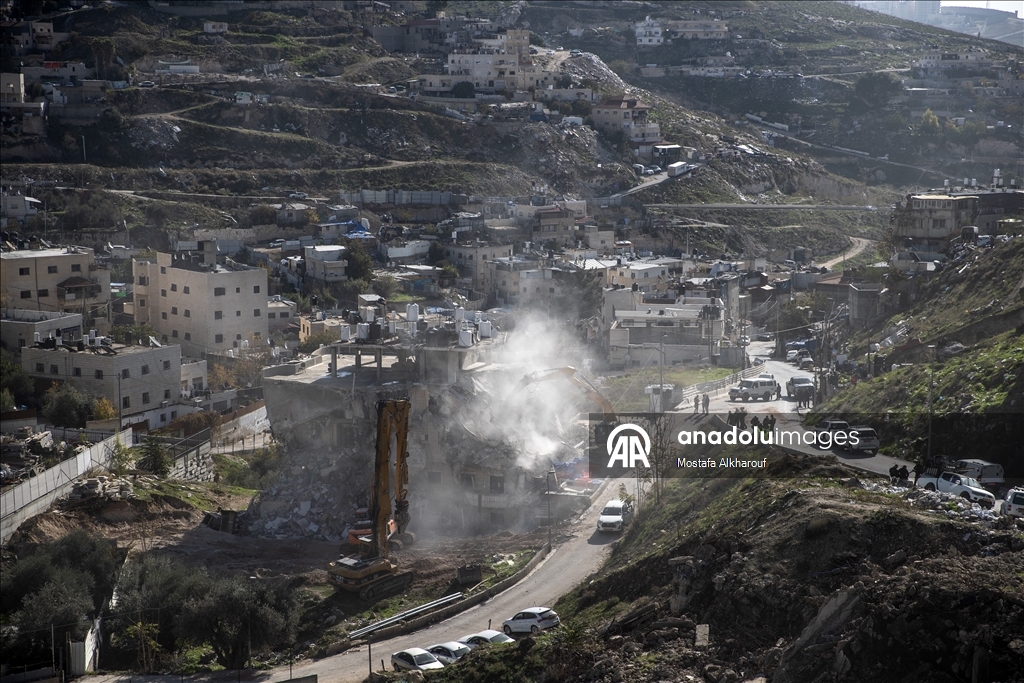 Израиль снес жилой дом палестинцев в Восточном Иерусалиме