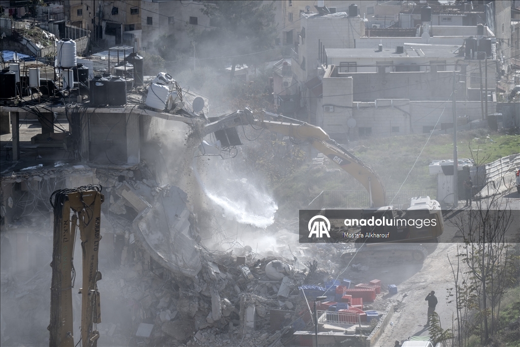 Израиль снес жилой дом палестинцев в Восточном Иерусалиме