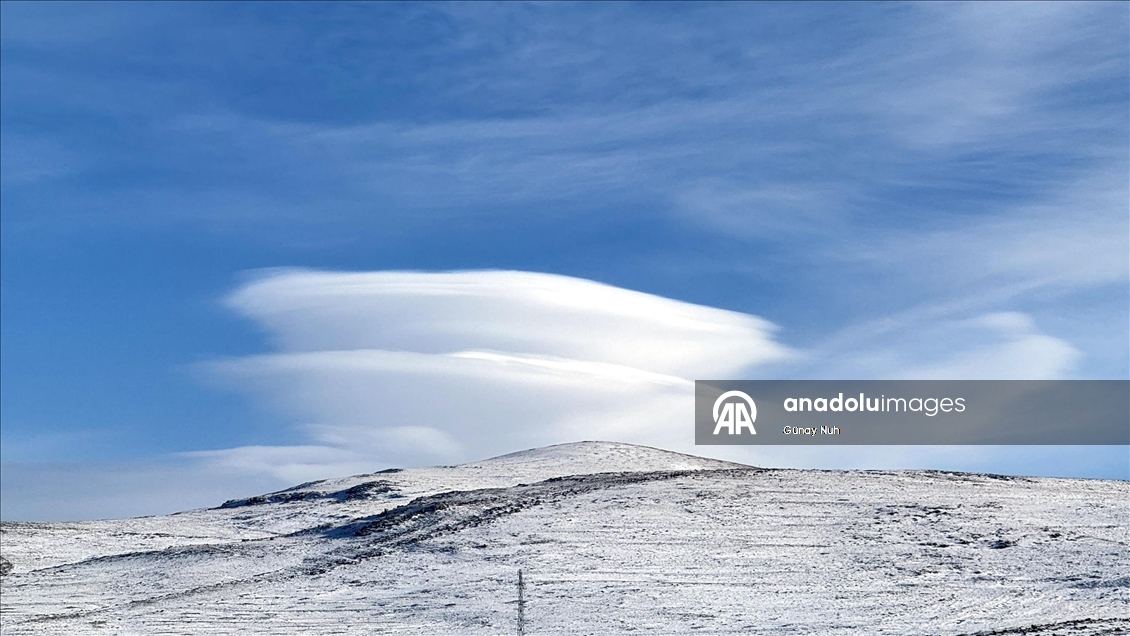 Ardahan'da mercek bulutları görüldü