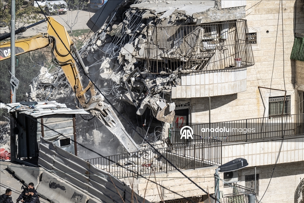 Израиль снес жилой дом палестинцев в Восточном Иерусалиме