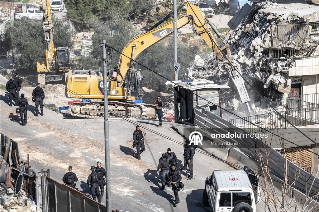 Израиль снес жилой дом палестинцев в Восточном Иерусалиме