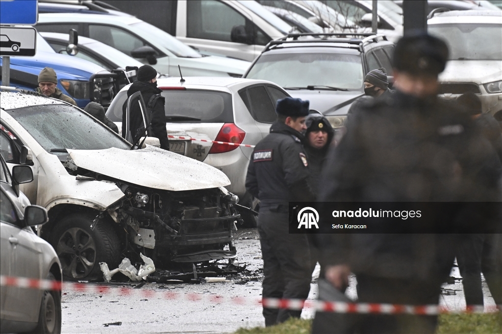 В Москве при взрыве автомобиля погиб генерал-майор Фаниль Сарваров
