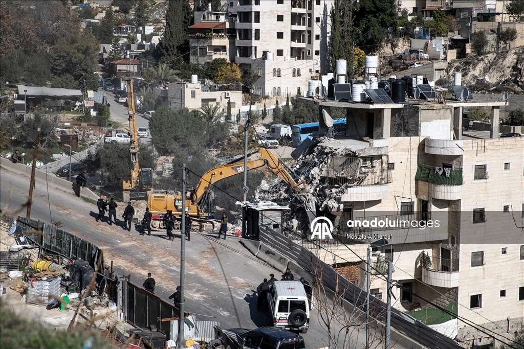 Израиль снес жилой дом палестинцев в Восточном Иерусалиме