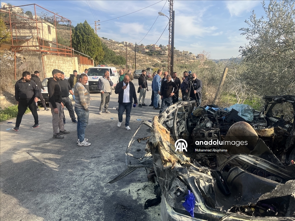 В результате удара израильского БПЛА на юге Ливана погибли три человека