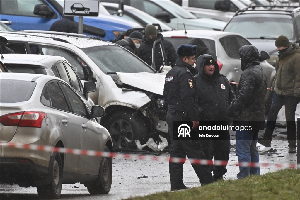 В Москве при взрыве автомобиля погиб генерал-майор Фаниль Сарваров
