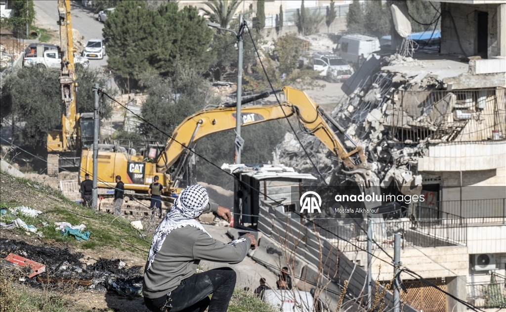 Израиль снес жилой дом палестинцев в Восточном Иерусалиме