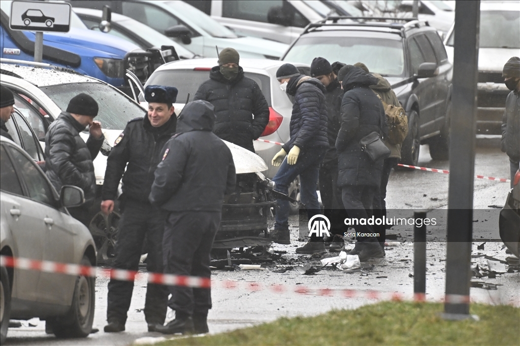 В Москве при взрыве автомобиля погиб генерал-майор Фаниль Сарваров