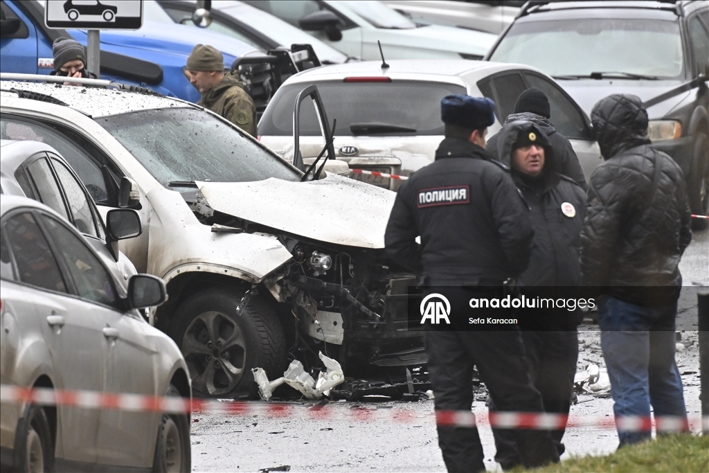 В Москве при взрыве автомобиля погиб генерал-майор Фаниль Сарваров