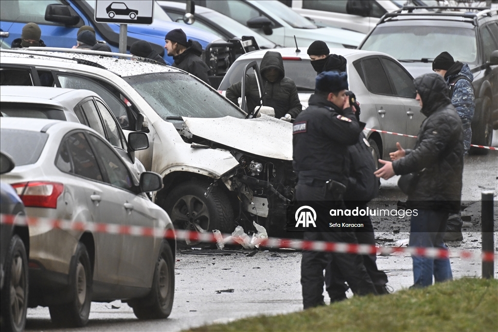 В Москве при взрыве автомобиля погиб генерал-майор Фаниль Сарваров