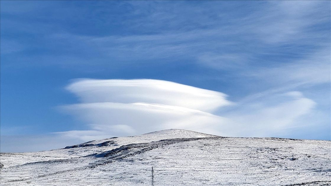 Ardahan'da mercek bulutları görüldü