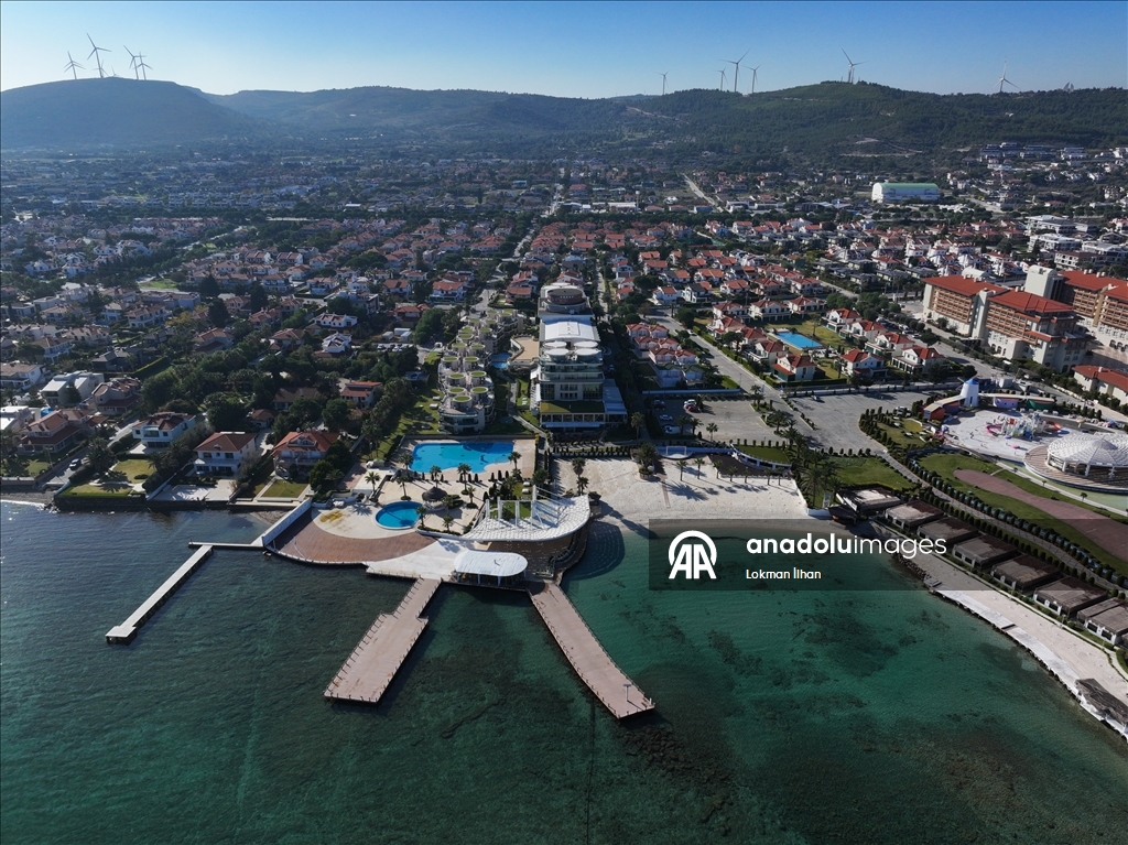 Beaches of Izmir's Cesme district