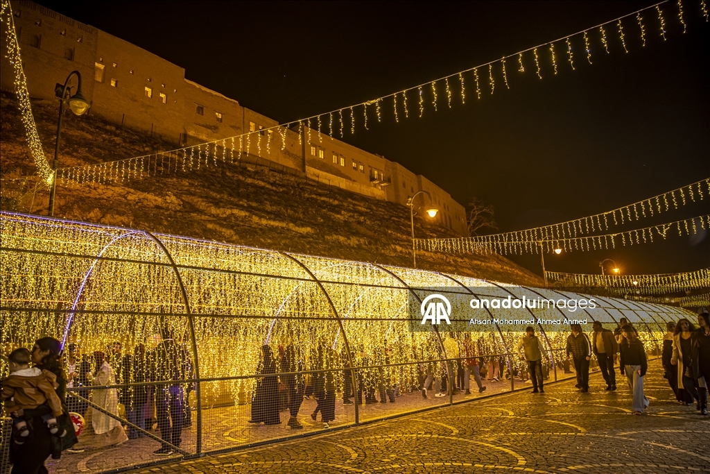 Подготовка к Новому году в Эрбиле
