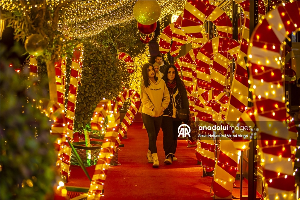 Erbil'de yılbaşı hazırlıkları