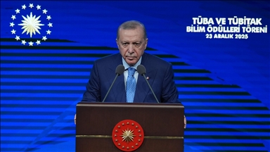 Cumhurbaşkanı Erdoğan, '2025 TÜBA ve TÜBİTAK Bilim Ödülleri Töreni'ne katılarak konuşma yaptı