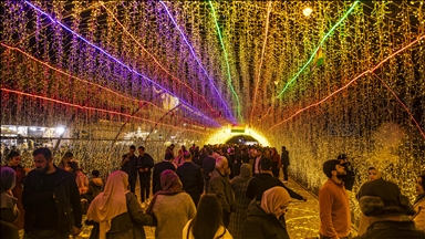 Erbil'de yılbaşı hazırlıkları