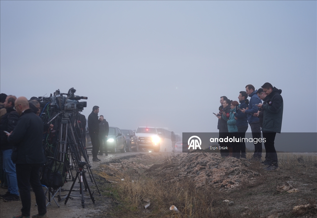 Ankara'da Libya askeri heyetini taşıyan jetin enkazındaki çalışmalar sürüyor