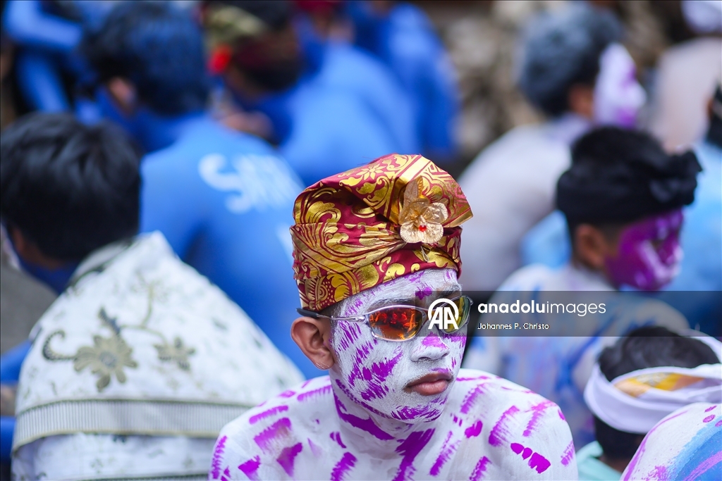 Bali'de geleneksel Ngerebeg ritüeli