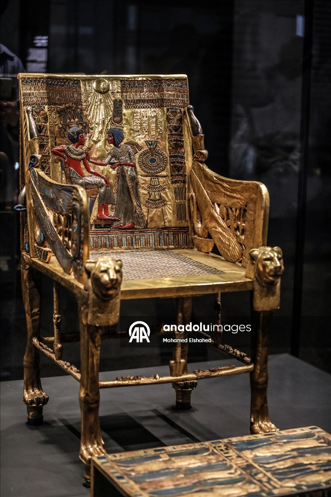 Antik çağa ışık tutan Büyük Mısır Müzesi ziyaretçi akınına uğruyor