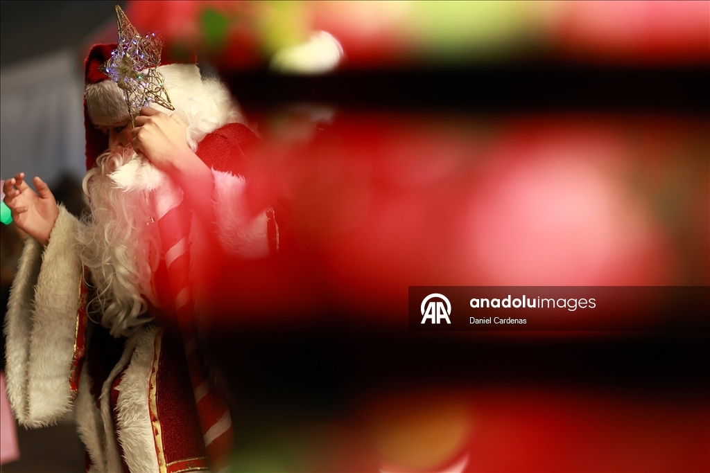 Фестиваль «Зимние огни» прошёл на площади Сокало в Мехико