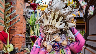 The colorful tradition of Ngerebeg in Bali