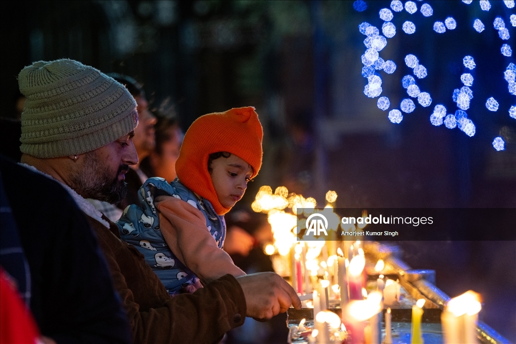 Hindistan'da Noel pazarı