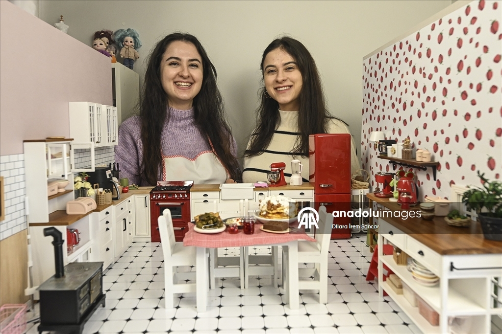 Minyatür mutfakta Türk ve dünya tatları "tek lokmalık" sunuma dönüşüyor