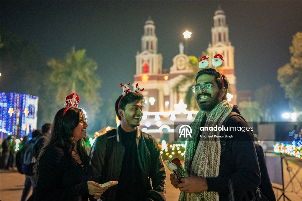 Hindistan'da Noel pazarı