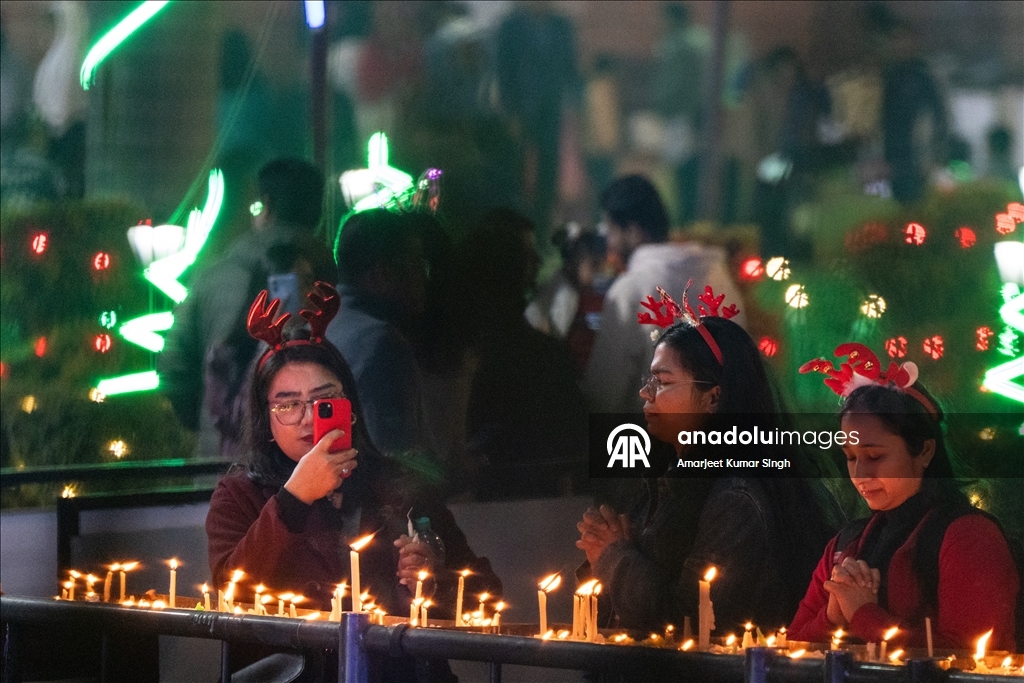 Hindistan'da Noel pazarı