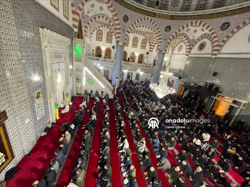 Şanlıurfa'da Regaip Kandili idrak edildi