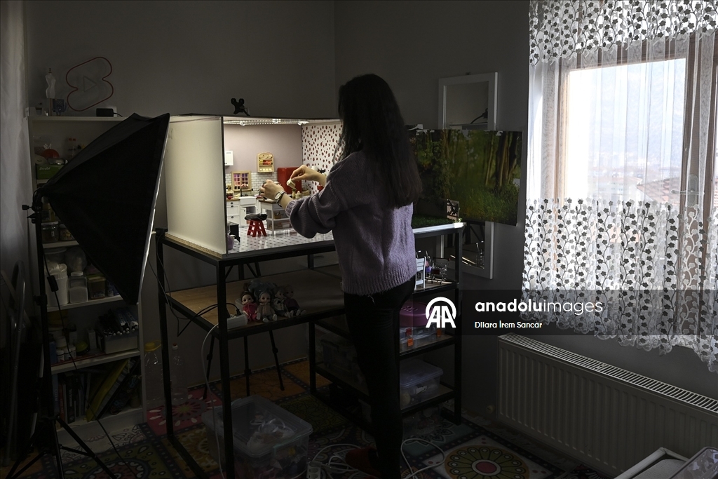 Minyatür mutfakta Türk ve dünya tatları "tek lokmalık" sunuma dönüşüyor