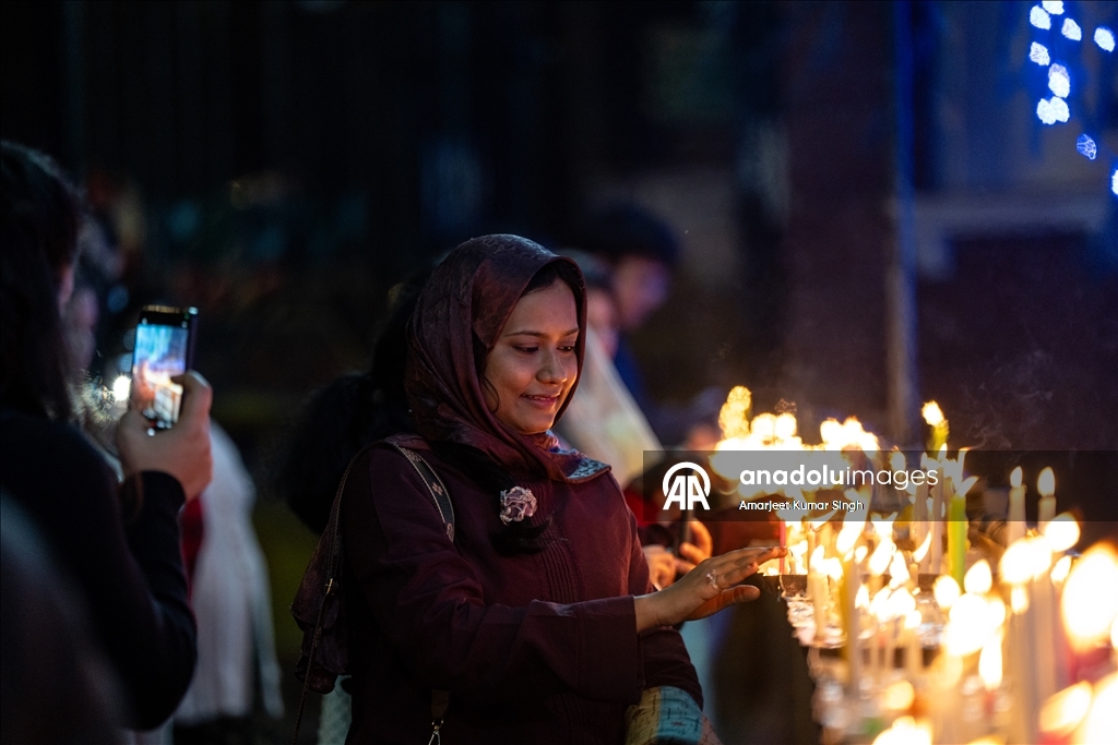 Hindistan'da Noel pazarı