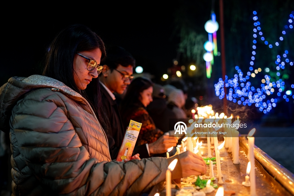 Hindistan'da Noel pazarı
