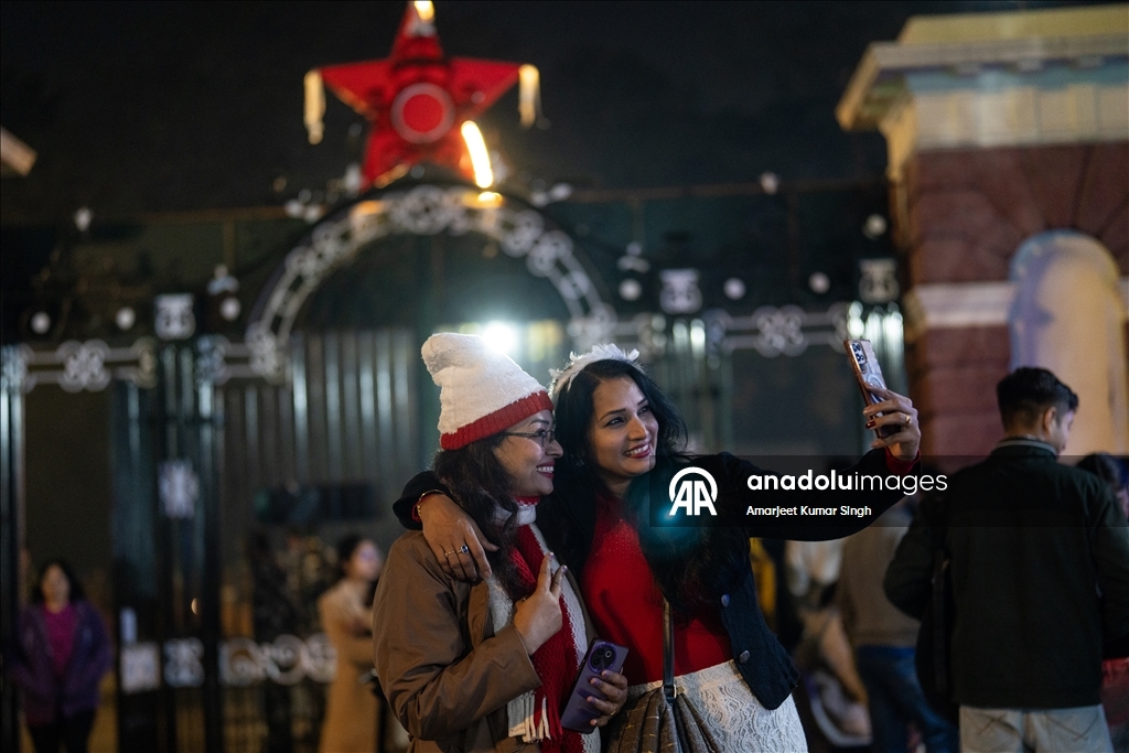 Hindistan'da Noel pazarı