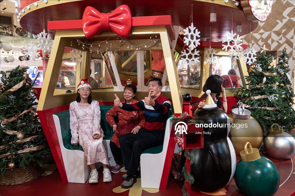 Guangzhou’da Noel atmosferi sokaklara yansıdı