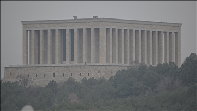 Ankara'da puslu hava