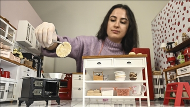 Minyatür mutfakta Türk ve dünya tatları "tek lokmalık" sunuma dönüşüyor