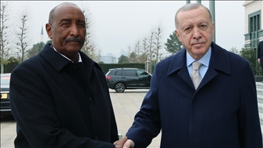 Cumhurbaşkanı Erdoğan, Sudan Egemenlik Konseyi Başkanı Burhan ile görüştü