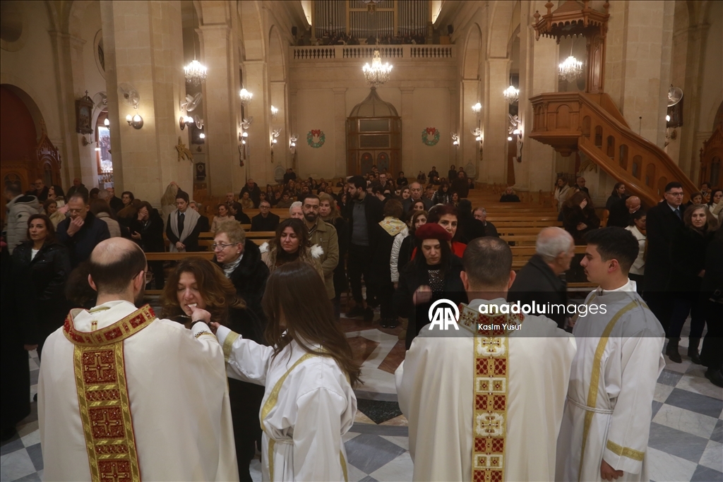 Христиане Сирии встретили рождество