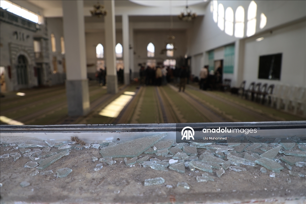 سوريا.. ارتفاع عدد القتلى إلى 8 جراء الانفجار في مسجد بحمص