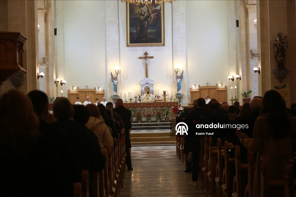 Христиане Сирии встретили рождество