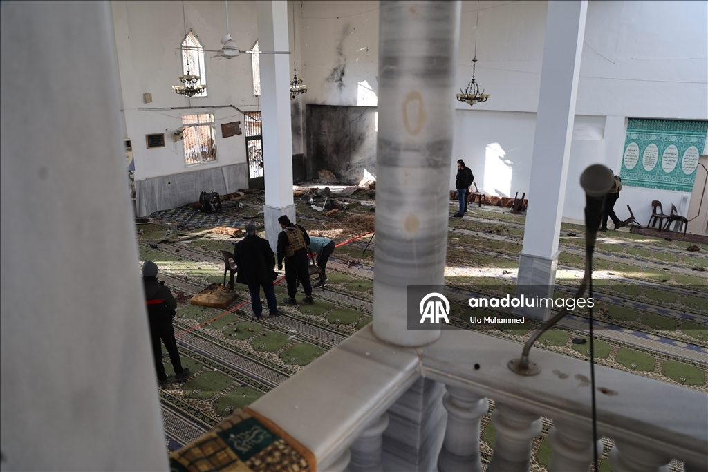 سوريا.. ارتفاع عدد القتلى إلى 8 جراء الانفجار في مسجد بحمص